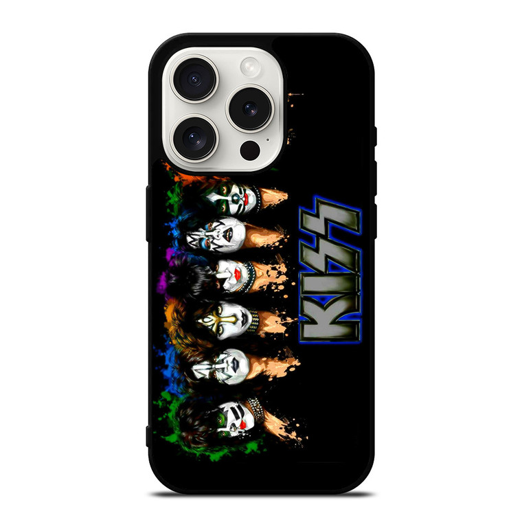 KISS BAND ART iPhone 15 Pro Case Cover