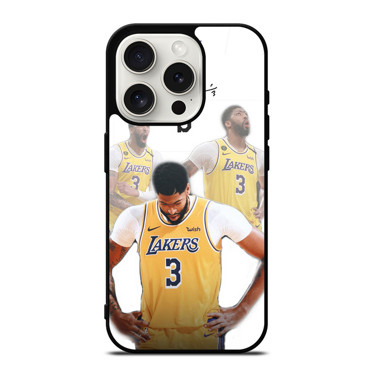 LA LAKERS ANTHONY DAVIS 3 iPhone 15 Pro Case Cover