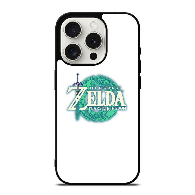 LEGEND OF ZELDA TEARS OF THE KINGDOM LOGO iPhone 15 Pro Case Cover