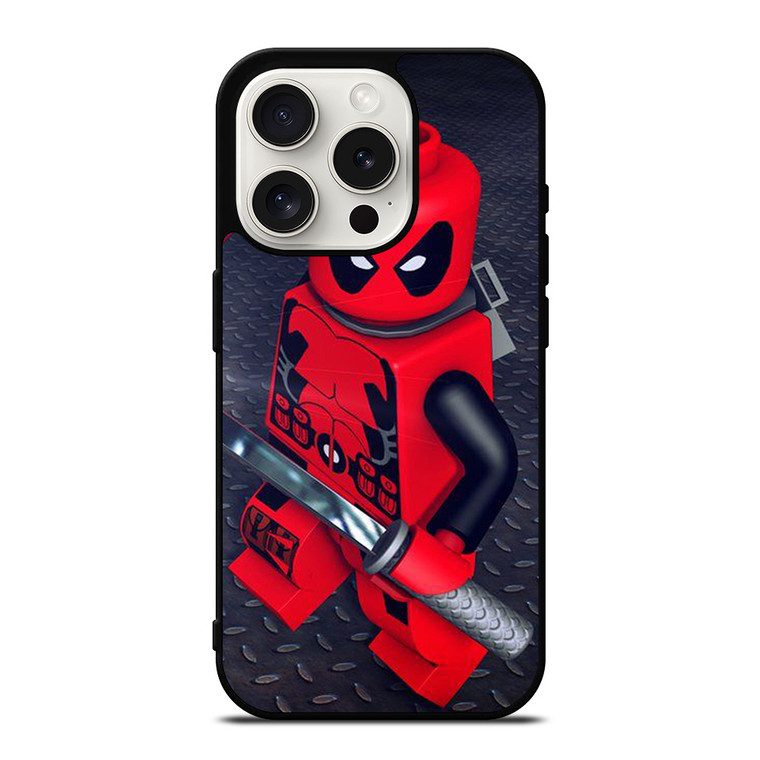 LEGO TOYS DEADPOOL iPhone 15 Pro Case Cover