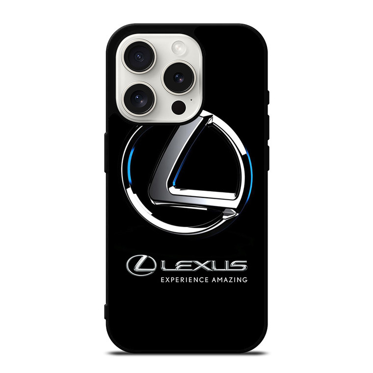LEXUS LOGO BLACK iPhone 15 Pro Case Cover
