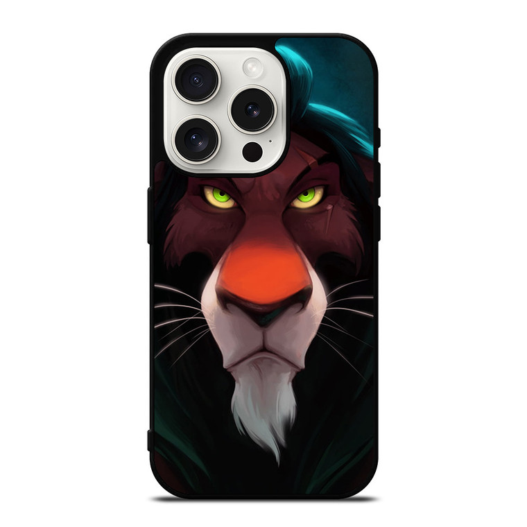LION KING SCAR MUFASA DISNEY iPhone 15 Pro Case Cover