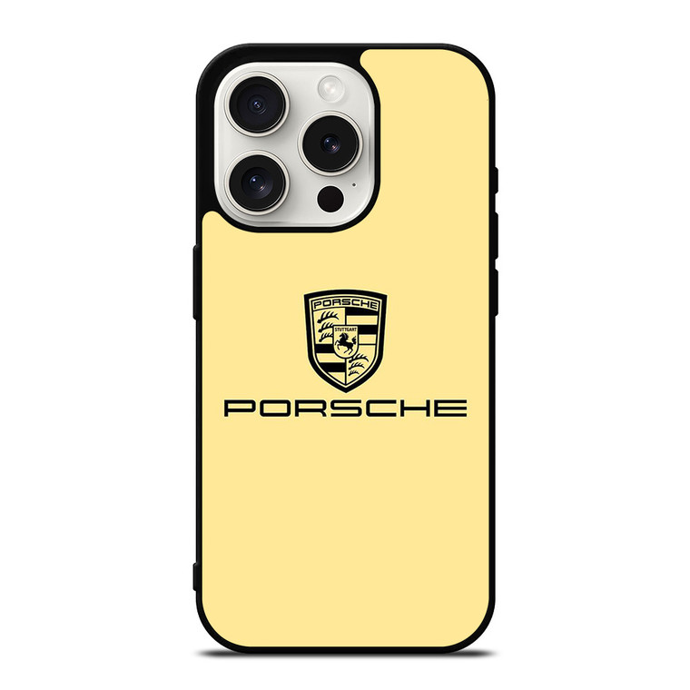 LOGO PORSCHE STUTTGART CAR ICON iPhone 15 Pro Case Cover
