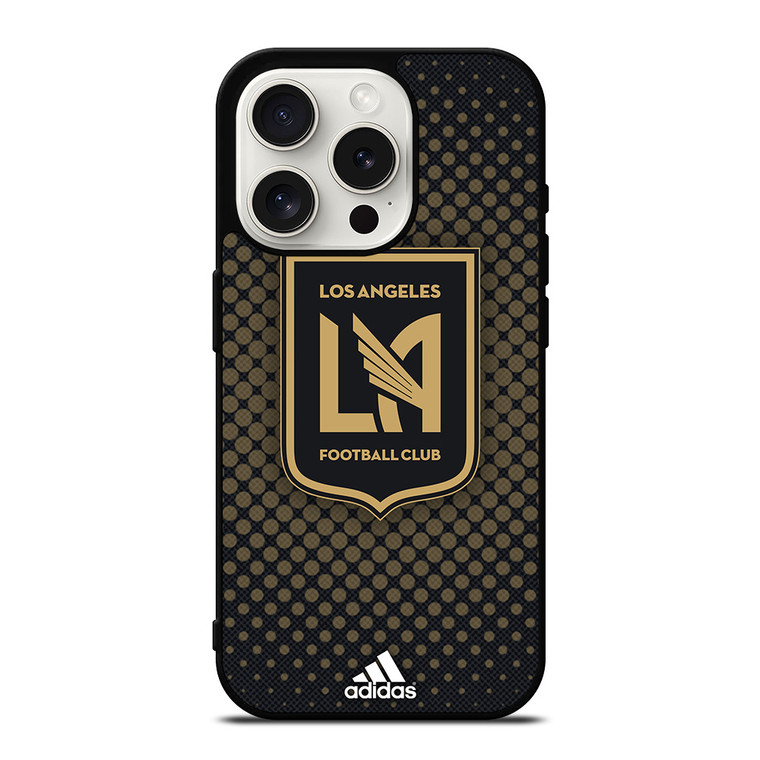 LOS ANGELES FC SOCCER MLS ADIDAS iPhone 15 Pro Case Cover