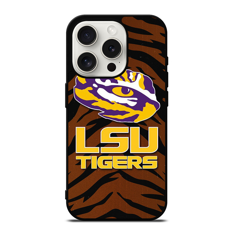 LSU TIGERS FOOTBALL TEAM 2 iPhone 15 Pro Case Cover