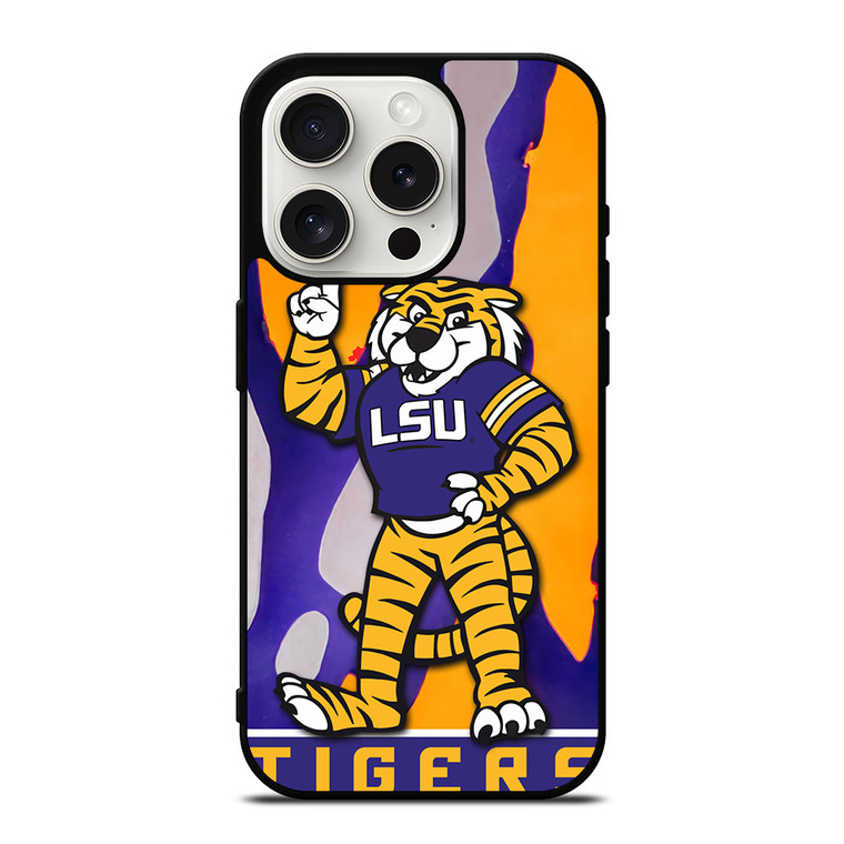 LSU TIGERS FOOTBALL TEAM 3 iPhone 15 Pro Case Cover
