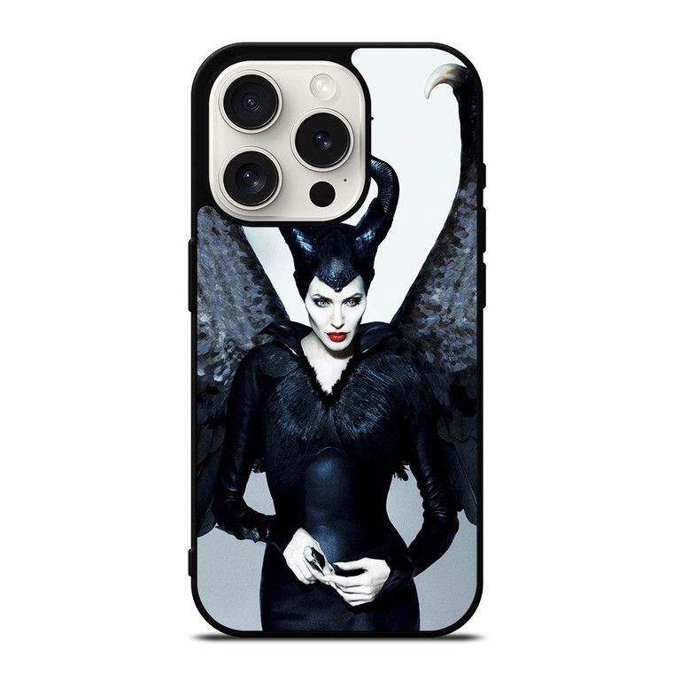 MALEFICENT ANGELINA JOLIE DISNEY iPhone 15 Pro Case Cover