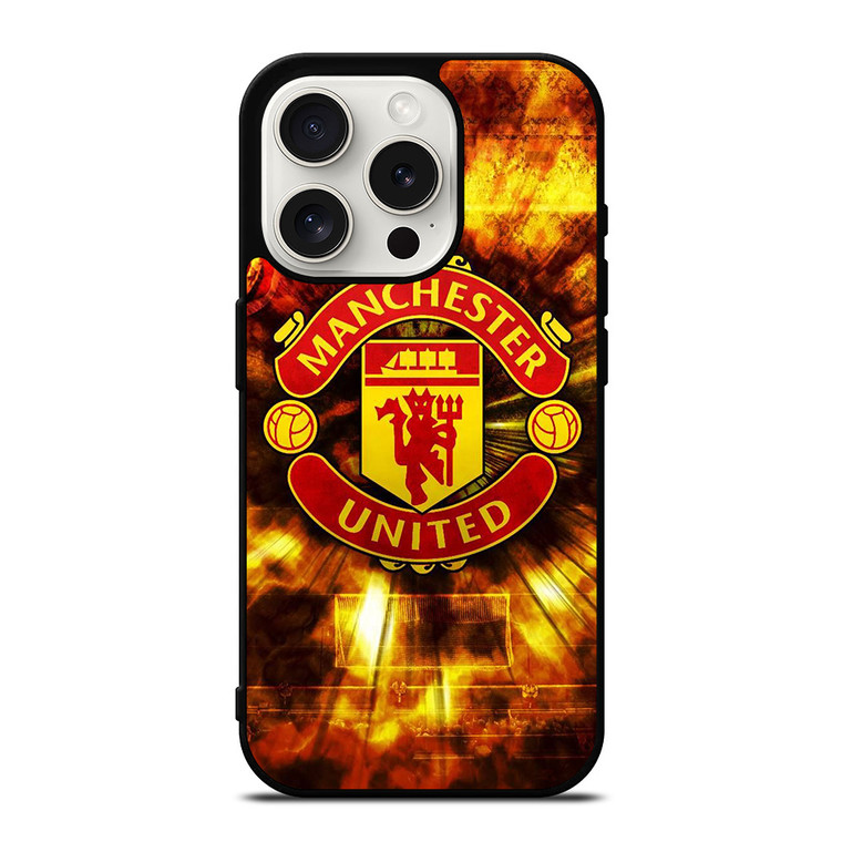 MANCHESTER UNITED FOOTBALL CLUB iPhone 15 Pro Case Cover