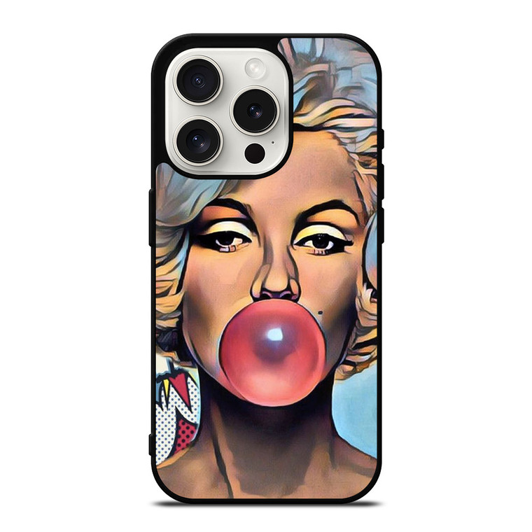 MARILYN MONROE POP ART iPhone 15 Pro Case Cover