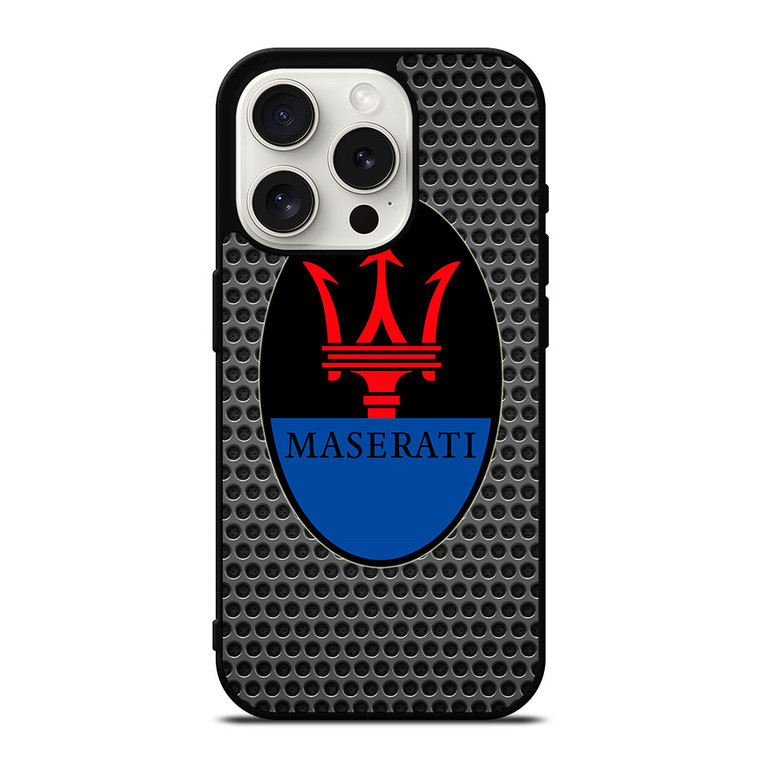 MASERATI LOGO BADGE iPhone 15 Pro Case Cover MASERATI LOGO BADGE iPhone 15 Pro Case Cover