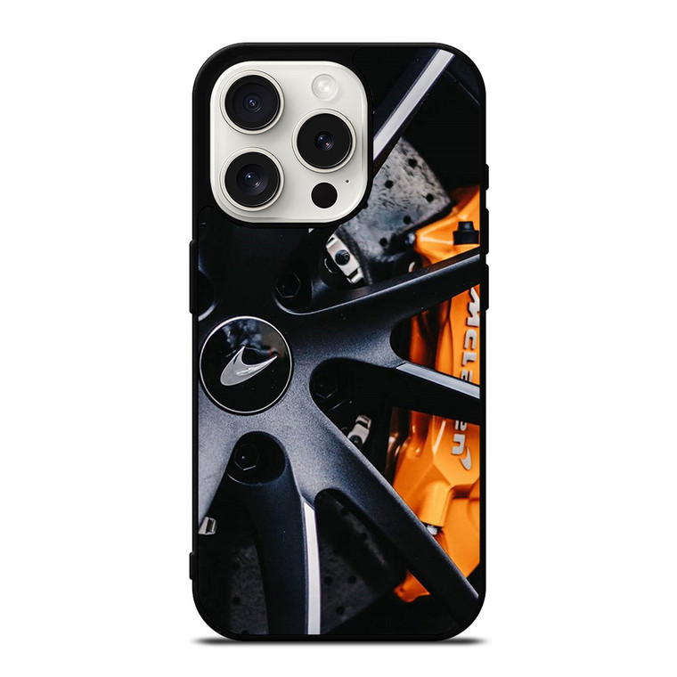 MCLAREN WHEEL LOGO iPhone 15 Pro Case Cover