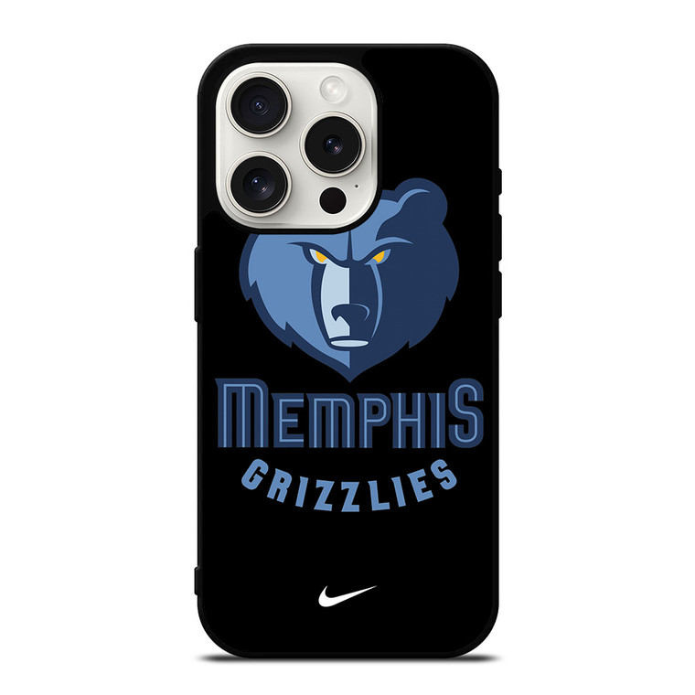 MEMPHIS GRIZZLIES NIKE iPhone 15 Pro Case Cover
