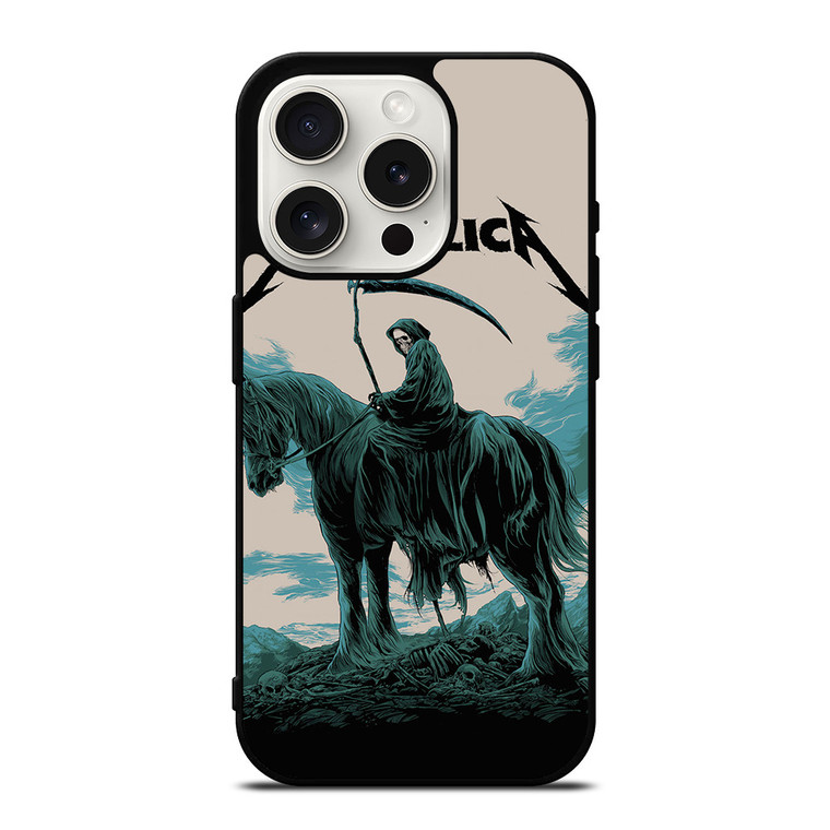 METALLICA METAL BAND iPhone 15 Pro Case Cover