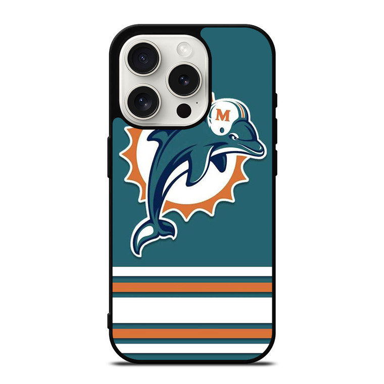 MIAMI DOLPHINS logo iPhone 15 Pro Case Cover