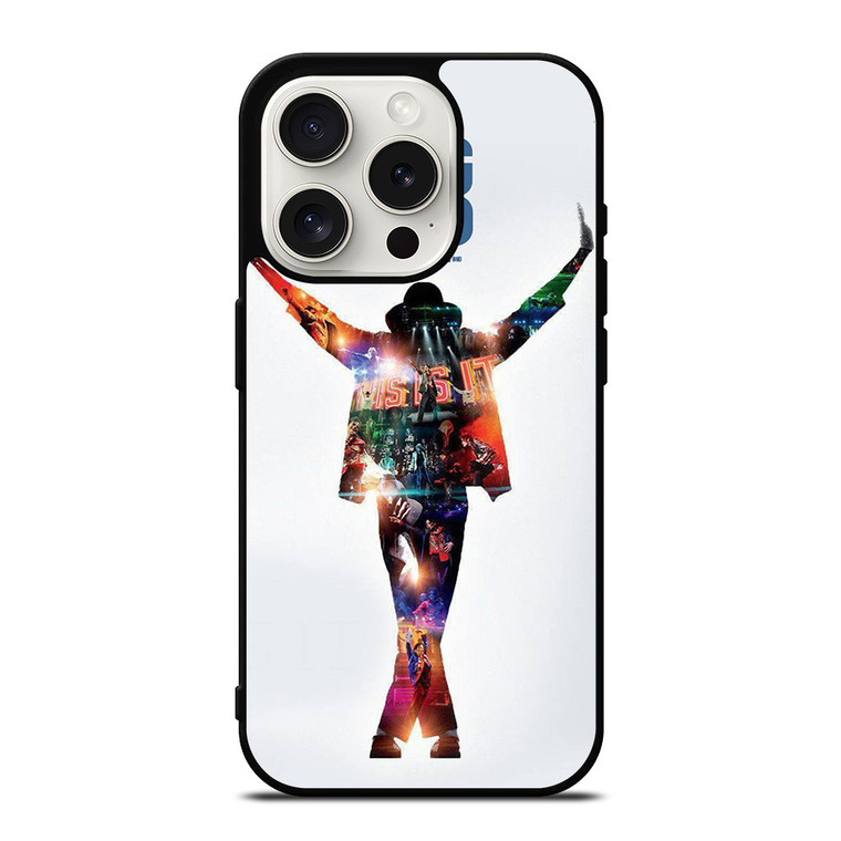 MICHAEL JACKSON KING OF POP iPhone 15 Pro Case Cover