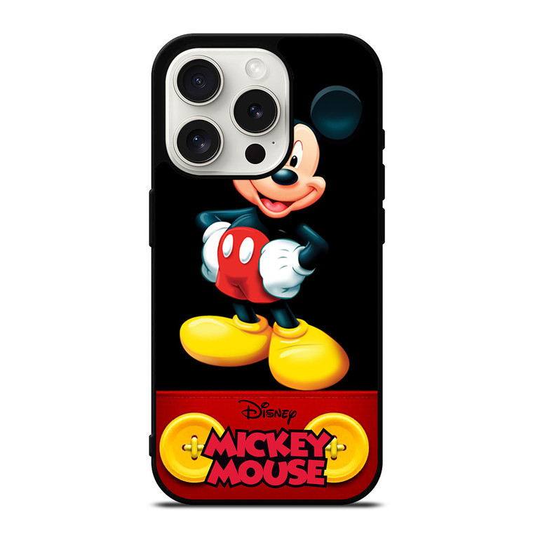 MICKEY MOUSE DISNEY CARTOON iPhone 15 Pro Case Cover