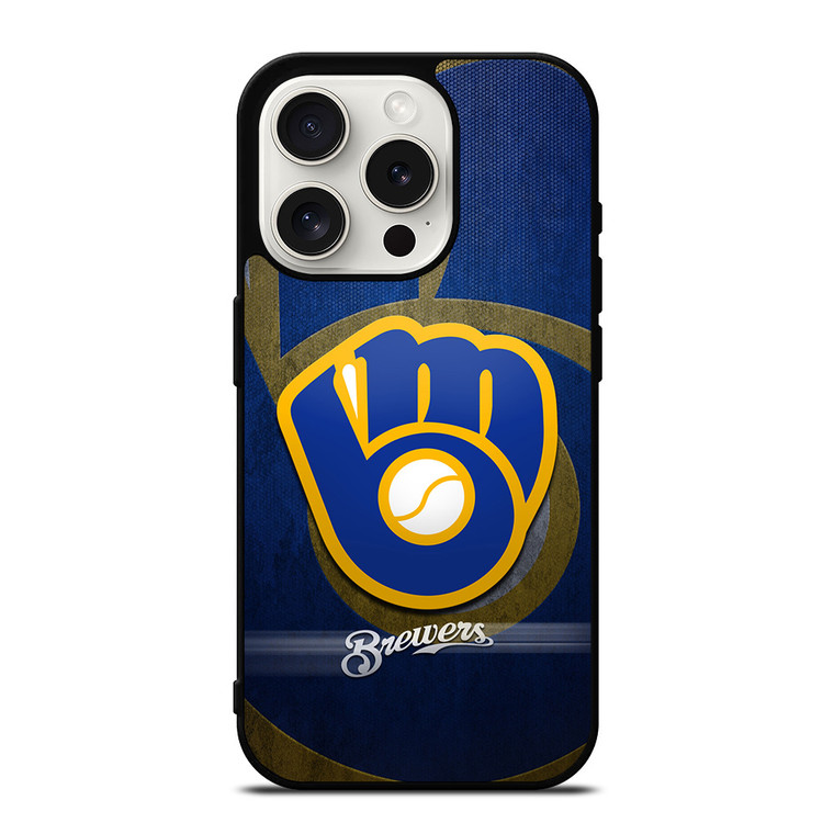 MILWAUKEE BREWERS MLB iPhone 15 Pro Case Cover