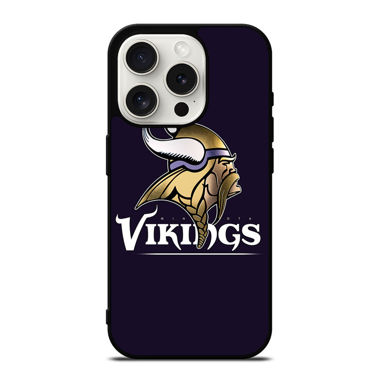 MINNESOTA VIKINGS ICON iPhone 15 Pro Case Cover