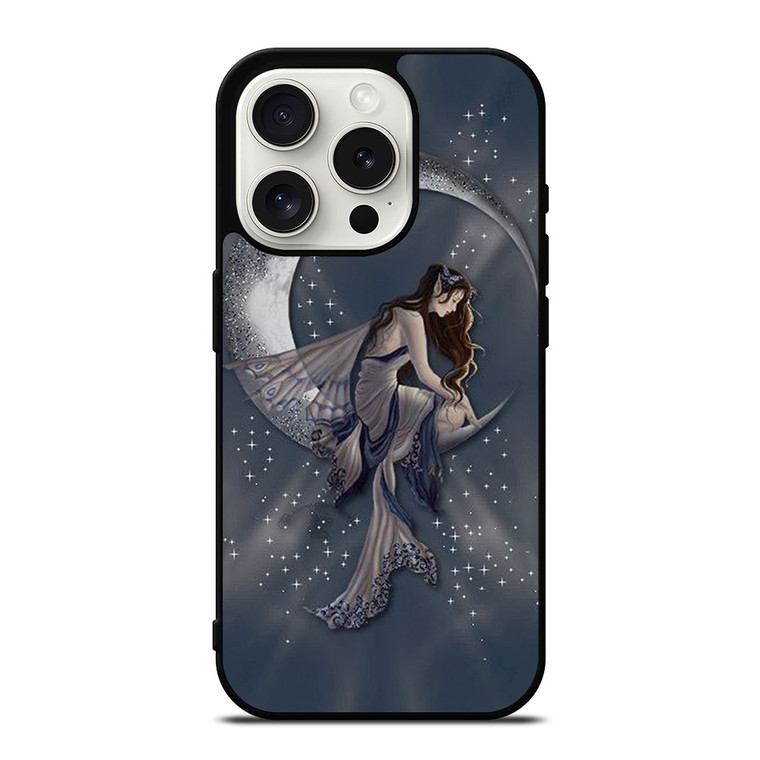 MOON FAIRY DRAGONFLY ART iPhone 15 Pro Case Cover