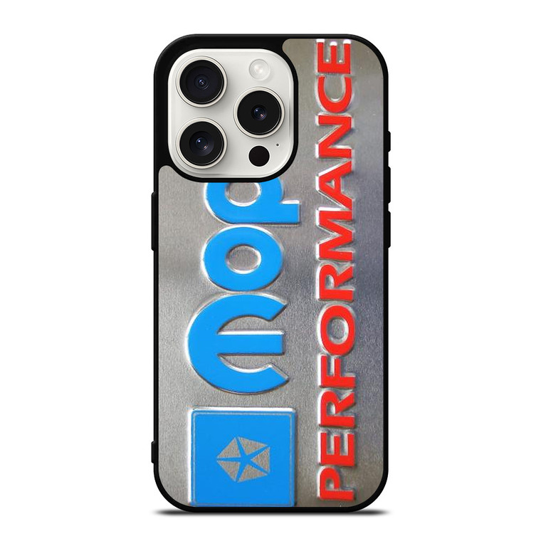 MOPAR PERFORMANCE PLATE iPhone 15 Pro Case Cover