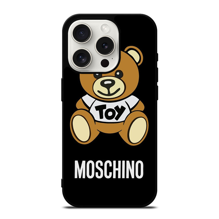 MOSCHINO CUTE BEAR TOY iPhone 15 Pro Case Cover