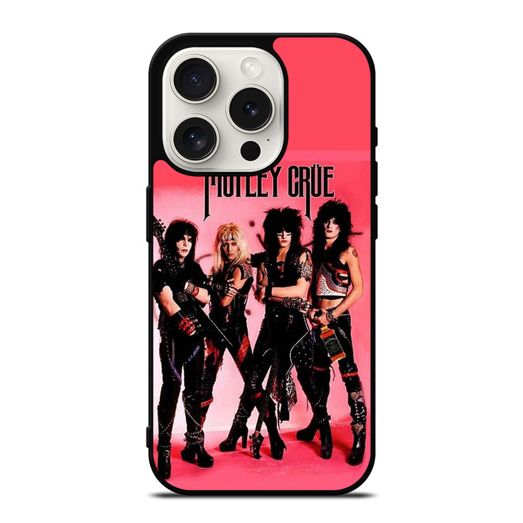 MOTLEY CRUE BAND ALL MEMBER iPhone 15 Pro Case Cover