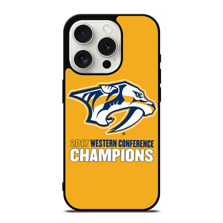 NASHVILLE PREDATORS LOGO 1 iPhone 15 Pro Case Cover NASHVILLE PREDATORS LOGO 1 iPhone 15 Pro Case Cover