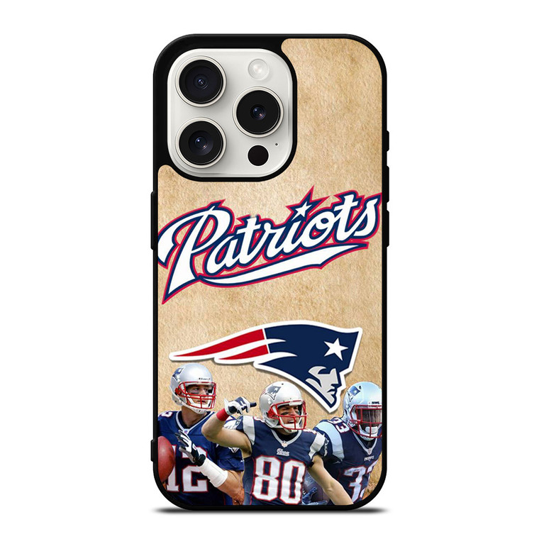 NEW ENGLAND PATRIOTS FOOTBALL iPhone 15 Pro Case Cover