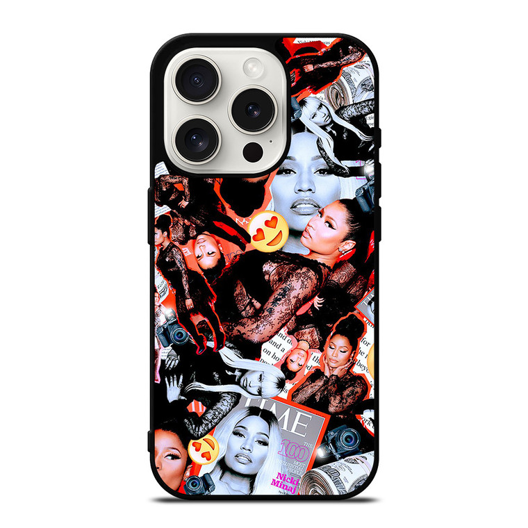 NICKI MINAJ SEXY COLLAGE iPhone 15 Pro Case Cover