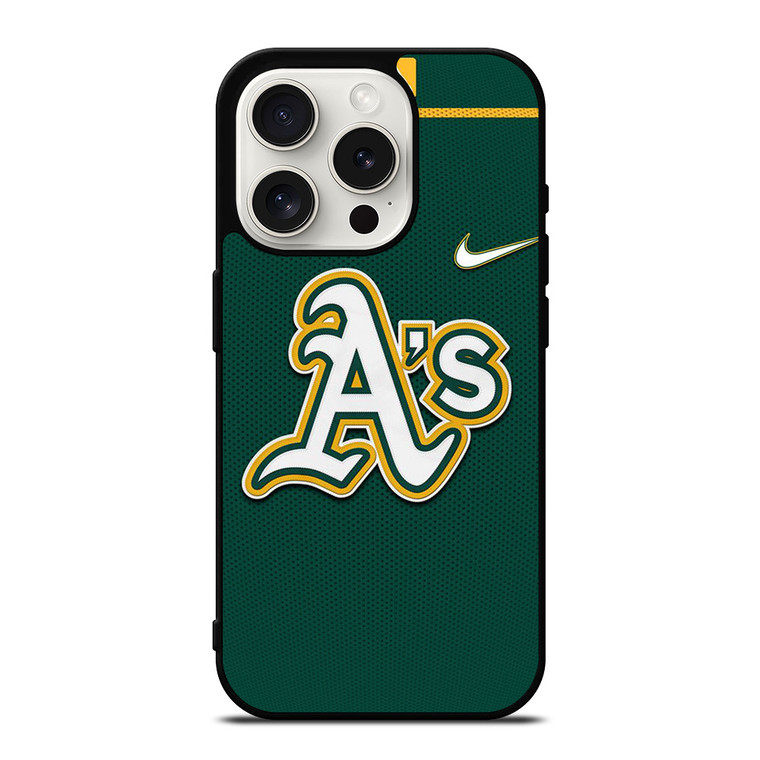 OAKLAND ATHLETICS LOGO iPhone 15 Pro Case Cover