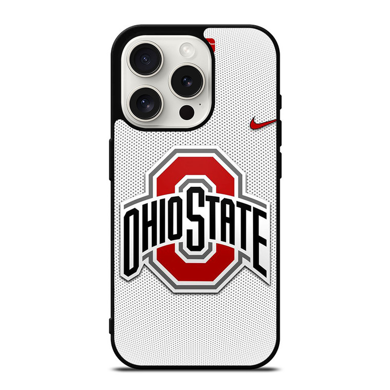 OHIO STATE BUCKEYES LOGO FOOTBALL NIKE BIG iPhone 15 Pro Case Cover OHIO STATE BUCKEYES LOGO FOOTBALL NIKE BIG iPhone 15 Pro Case Cover