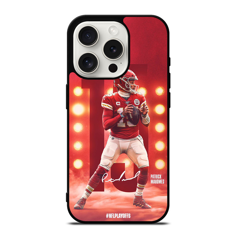PATRICK MAHOMES 15 KANSAS CITY CHIEFS iPhone 15 Pro Case Cover