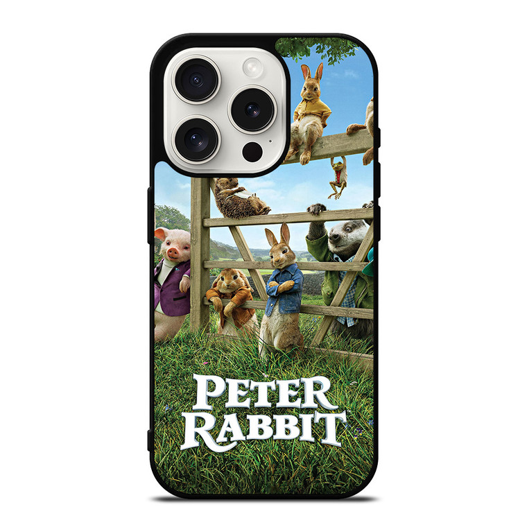 PETER RABBIT THE RAUNAWAY POSTER iPhone 15 Pro Case Cover