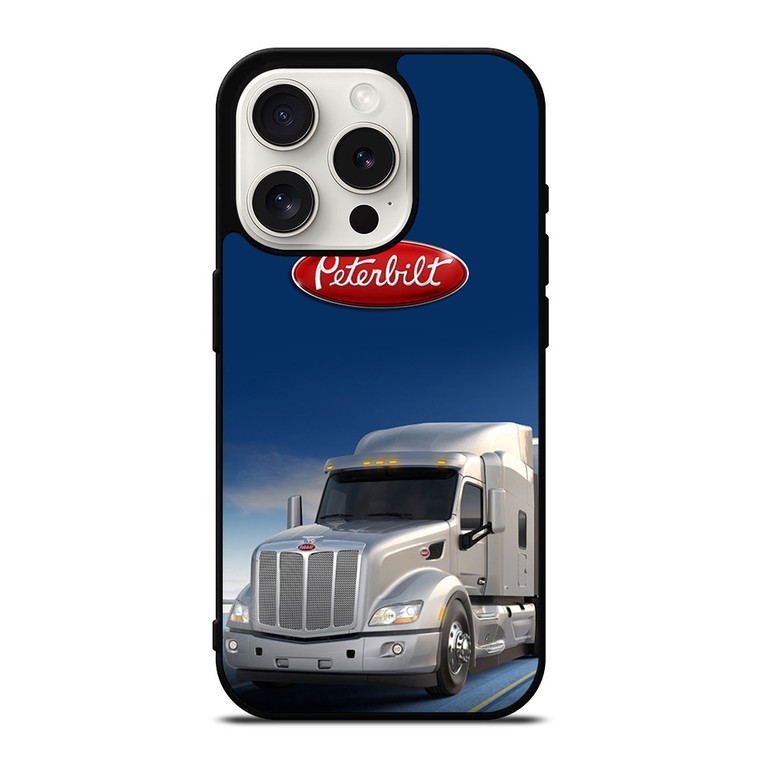 PETERBILT TRUCK BLUE SKY iPhone 15 Pro Case Cover