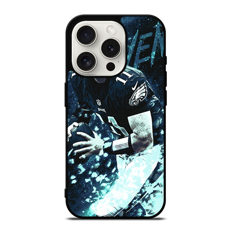 PHILADELPHIA EAGLES CARSON WENTZ iPhone 15 Pro Case Cover PHILADELPHIA EAGLES CARSON WENTZ iPhone 15 Pro Case Cover