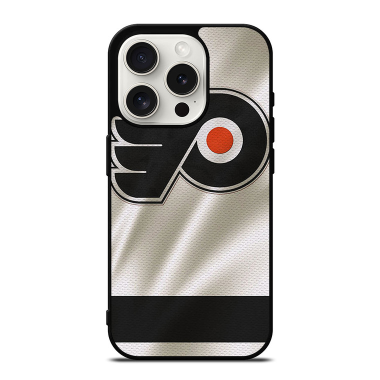 PHILADELPHIA FLYERS JERSEY LOGO iPhone 15 Pro Case Cover