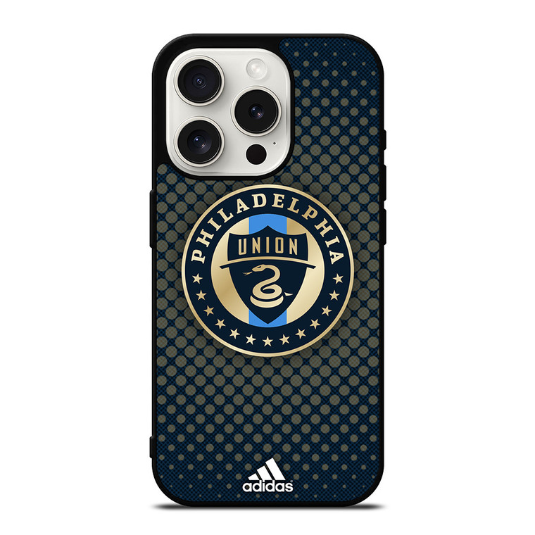 PHILADELPHIA UNION SOCCER MLS ADIDAS iPhone 15 Pro Case Cover