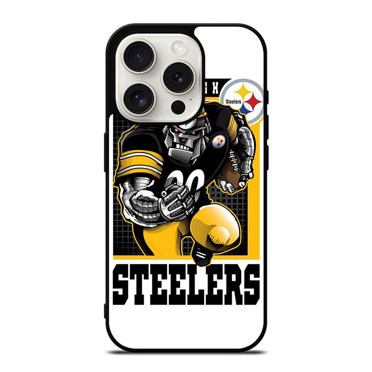 PITTSBURGH STEELERS COLOSSUS iPhone 15 Pro Case Cover PITTSBURGH STEELERS COLOSSUS iPhone 15 Pro Case Cover