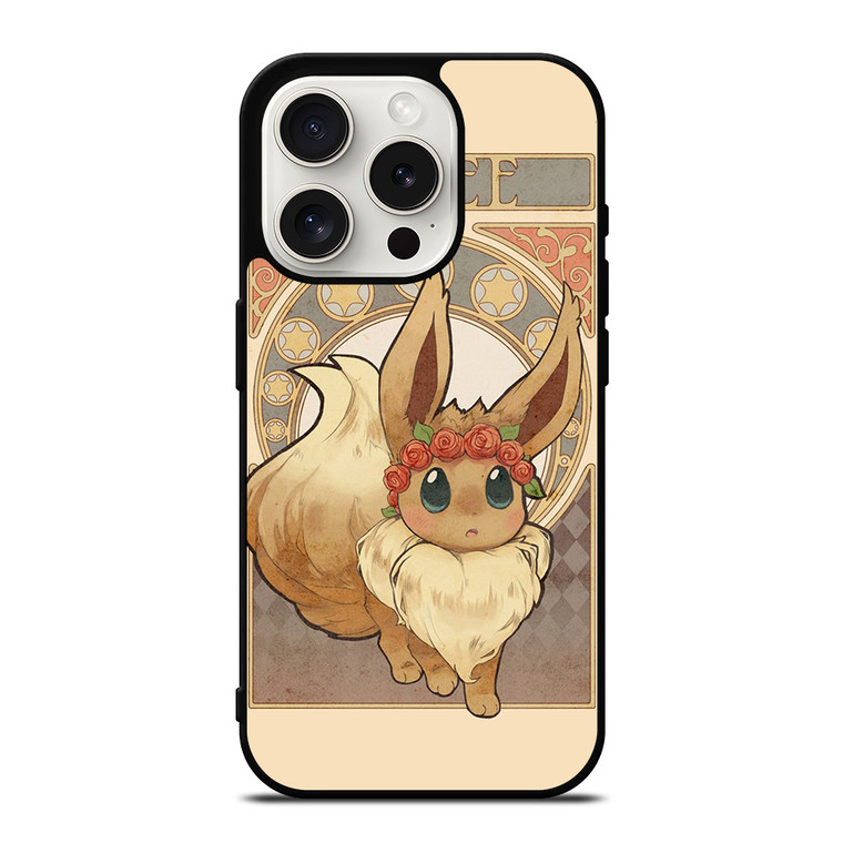 POKEMON EEVEE CUTE iPhone 15 Pro Case Cover