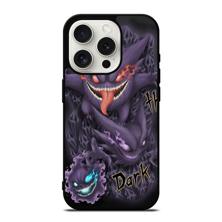 POKEMON GENGAR EVOLUTION iPhone 15 Pro Case Cover