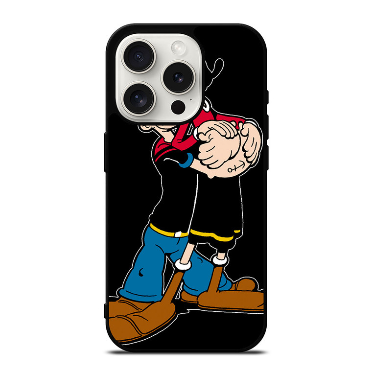 POPEYE AND OLIVE CARTOON iPhone 15 Pro Case Cover