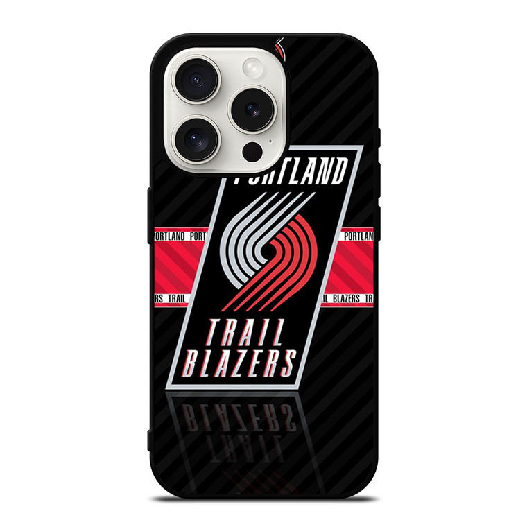 PORTLAND TRAIL BLAZERS LOGO iPhone 15 Pro Case Cover