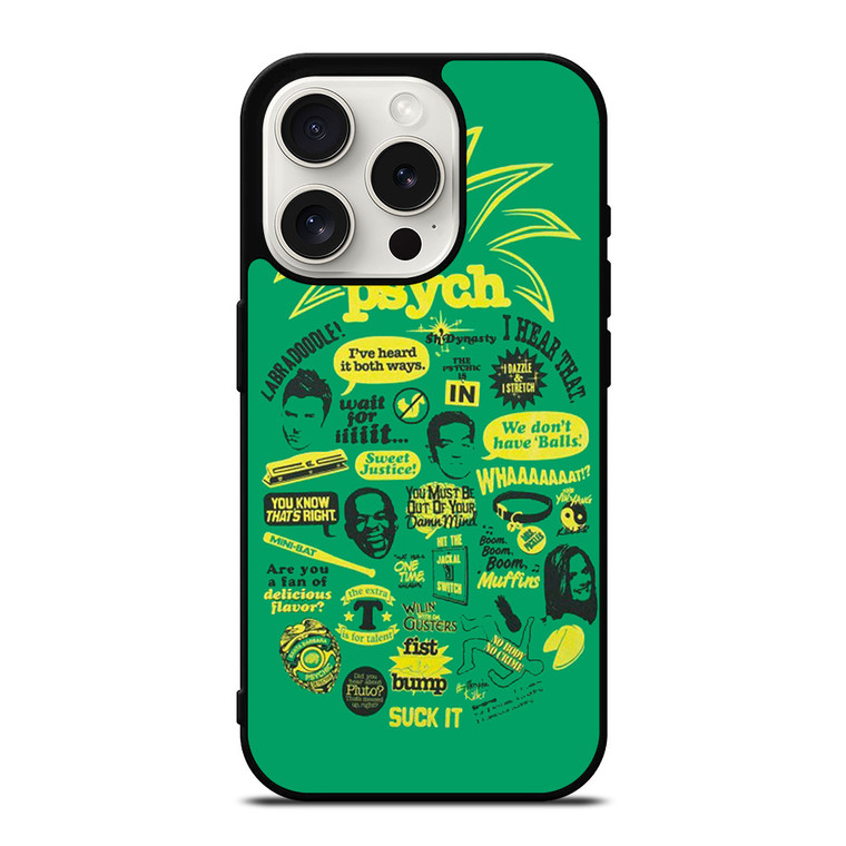PSYCH LOGO iPhone 15 Pro Case Cover