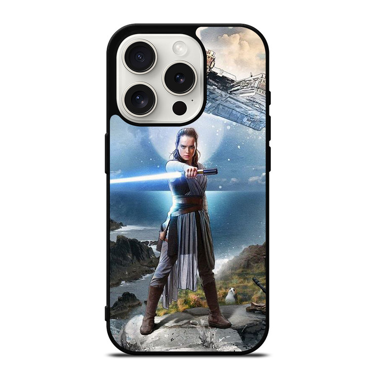 REY STAR WARS THE LAST OF JEDI iPhone 15 Pro Case Cover REY STAR WARS THE LAST OF JEDI iPhone 15 Pro Case Cover