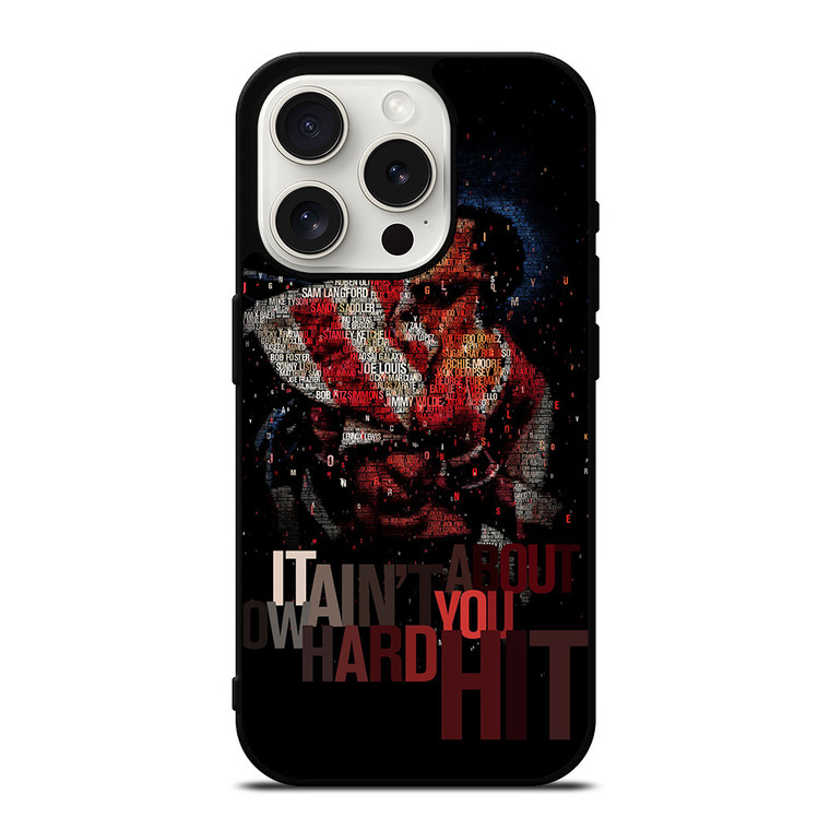 ROCKY BALBOA ART iPhone 15 Pro Case Cover