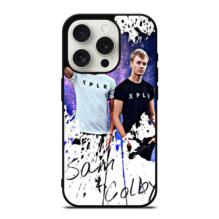 SAM AND COLBY ART iPhone 15 Pro Case Cover
