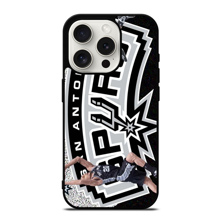 SAN ANTONIO SPURS NBA iPhone 15 Pro Case Cover
