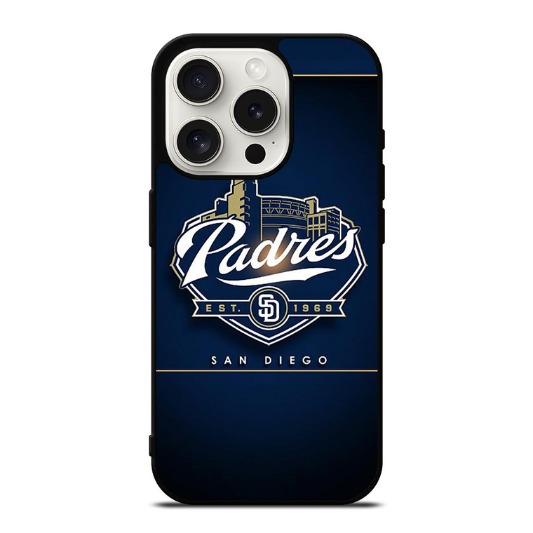 SAN DIEGO PADRES MLB iPhone 15 Pro Case Cover