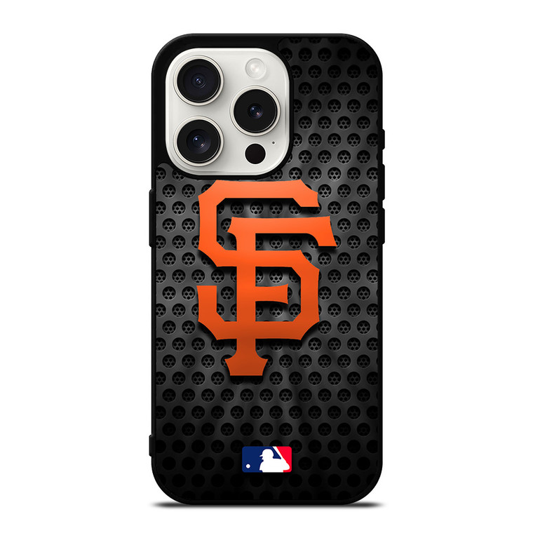 SAN FRANCISCO GIANTS METAL LOGO iPhone 15 Pro Case Cover