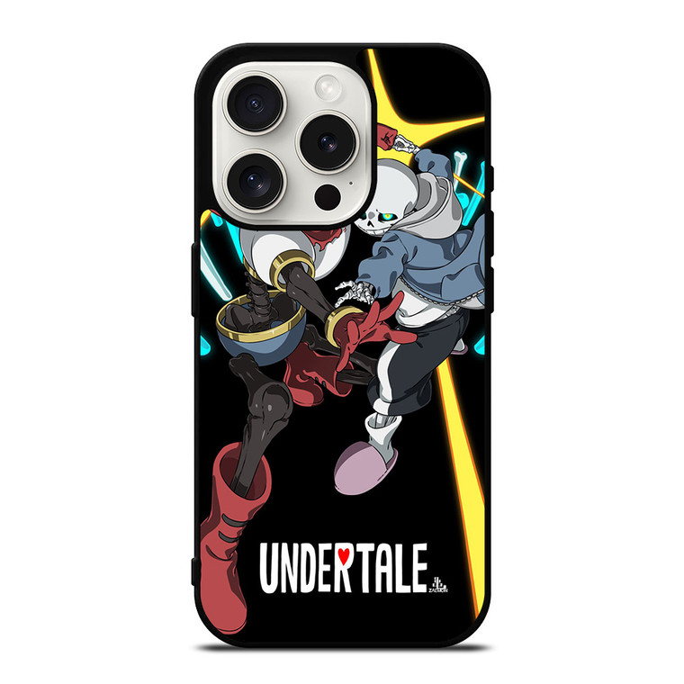 SANIS AND PAPYRUS UNDERTALE iPhone 15 Pro Case Cover